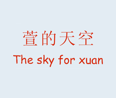 萱的天空 THE SKY FOR XUAN