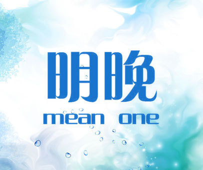 明晚 MEAN ONE