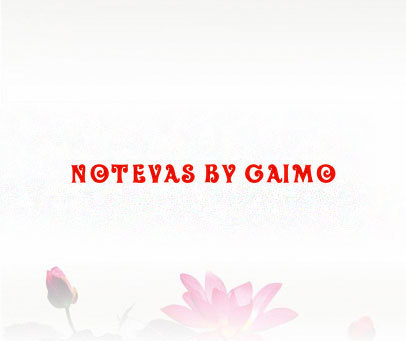 NOTEVAS BY GAIMO