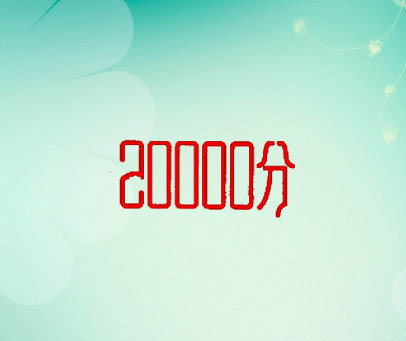 20000 分