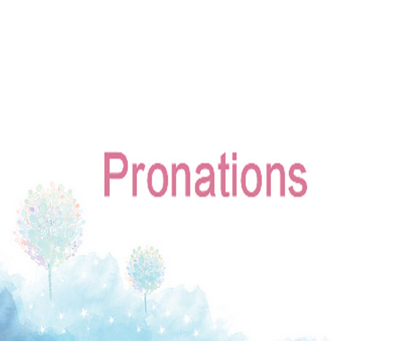 PRONATIONS