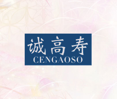 诚高寿 CENGAOSO