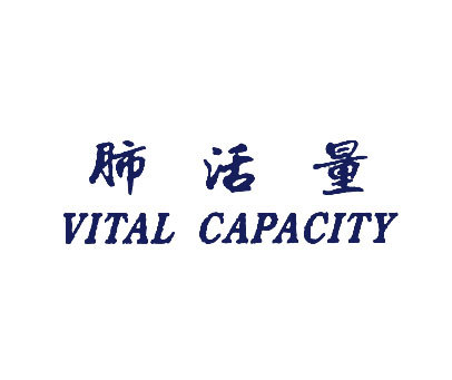 肺活量;VITAL CAPACITY