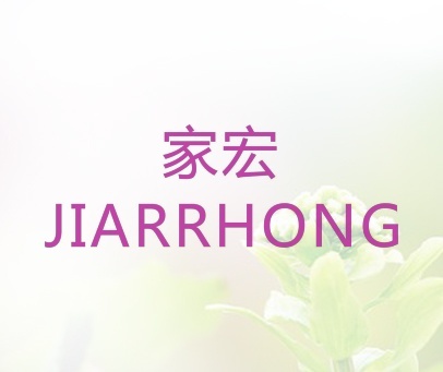 家宏  JIARRHONG